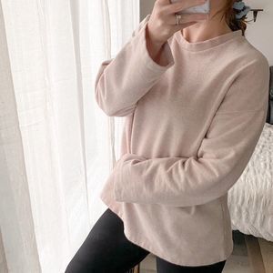 Zara Oversized Trafaluc Comfy Sweater Creme/Blush